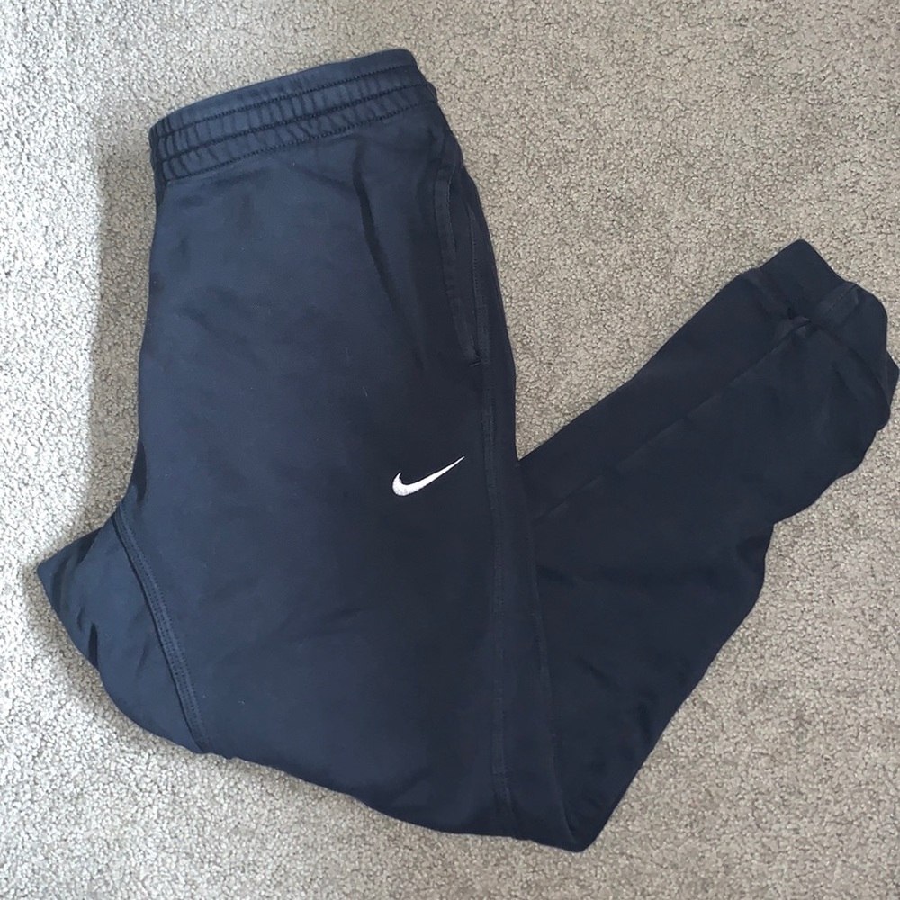 Navy blue Nike joggers
